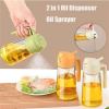(২ পিস) 2 in1 Oil Spray Dispenser Bottle-2 PCS