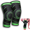2pcs Elastic Bandage Pressurized Knee Pads for Men Women Fitness Sports Kneepads Running Cycling Knee Support Brace Protector