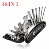 16 In 1 Bike Pocket Repair Tools Set Bicycle - Be Prepared For Bike Repairs With This 16-In-1 Pocket Repair Tool Set