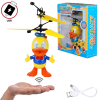 Hand Sensor Control Rechargeable Donald Duck Toy For Kids - Lights Feature - Size Approx. 7 inches