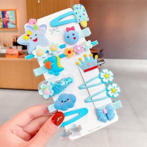 14 Pcs Korean Hair Clip Set Baby Girl Hair Clip Set