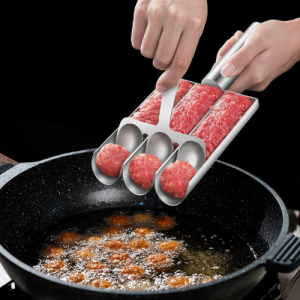Creative Kitchen Meatball Mold Meat Ball Scoop with Cutting Spade Ball Maker, None-Stick Meatball Maker