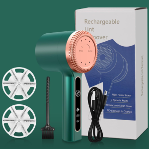 Fabric Shaver Electric Sweater Shaver USB Rechargeable Lint Remover Clothing Hair Ball Trimmer Fuzz Remover for Clothes Sofa Curtain Socks-Cleaning Tools