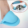 2pcs Microwave Oven Mitt Heat Resistant Gloves Clips Silicone Anti-slip Glove Cooking Baking Kitchen Cooking Gadgets Oven Mitts