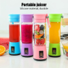 Mini USB Rechargeable Portable Electric Fruit Juicer - Smoothie Maker - Blender Machine - Battery capacity: 2200mAh
