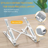 Aluminum Alloy Adjustable Portable Folding Notebook Stand Foldable Laptop Stand