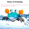 Kid Cartoon Wind Up Clockwork Float Crab Swimming Water Play Game Baby Bath Toy