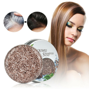 Hair Darkening Shampoo Bar He Shouwu Natural Organic Conditioner Moisturize And Repair Damaged Hair Hair Care Soap