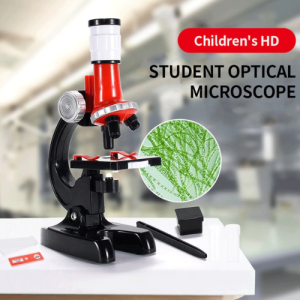 1200 Times Microscope Toys Primary School Biological Science Experiment Equipment Kids Educational Toys Microscope Kit