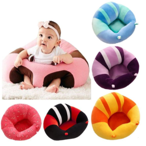 Seal See Baby Support Seat Sofa Plush Soft Animal Shaped Baby Learning to Sit Chair Keep Sitting Posture Comfortable for 3-16 Months Baby