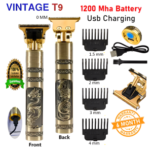 T9 Hair Cutting Machine Hair Trimmer Electric Hair Clippers Shaver Beard Trimmer Men Hair Cutting T Style Machine Rechargeable Hair Trimmer