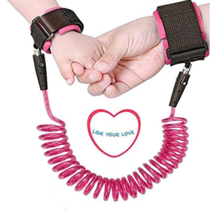 Anti Lost Wrist Link with Lock and Key for Baby Safety, Best Safety Harness/Band for Kids