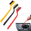3Pcs Mini Wire Brush Set, Cleaning Tools for Multiple Use - Kitchen Accessories -Cleaning Tools
