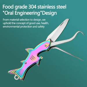 Toothpick Knife Picks Teeth With Ultra-fine Anti-plug Tooth Hook Crochet Can Open The Bottle And Buckle The Tooth Multi-function