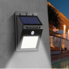 Solar Power 30 LED PIR Motion Sensor Wall Light Waterproof Outdoor Path Yard Garden Security Lamp - Wall Lights & Sconces