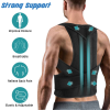 Fully Adjustable Magnetic Orthopedic Posture Corrector for Men Women Corset Upper Lower Relief Back Brace Belt Lumbar Support - Injury Support and Braces