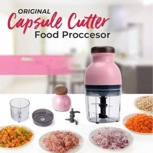 Fast and Smooth Food Preparation Capsule Cutter