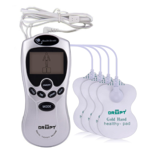 Digital Therapy Machine 4 Pad, Therapy Machine Massager Back Pain Relief Slimming Body Acupuncture Pulse Stimulator Massage - Body Slimming & Electric Massagers