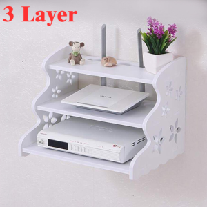 Wall In Wall Router Stand (3 layer)